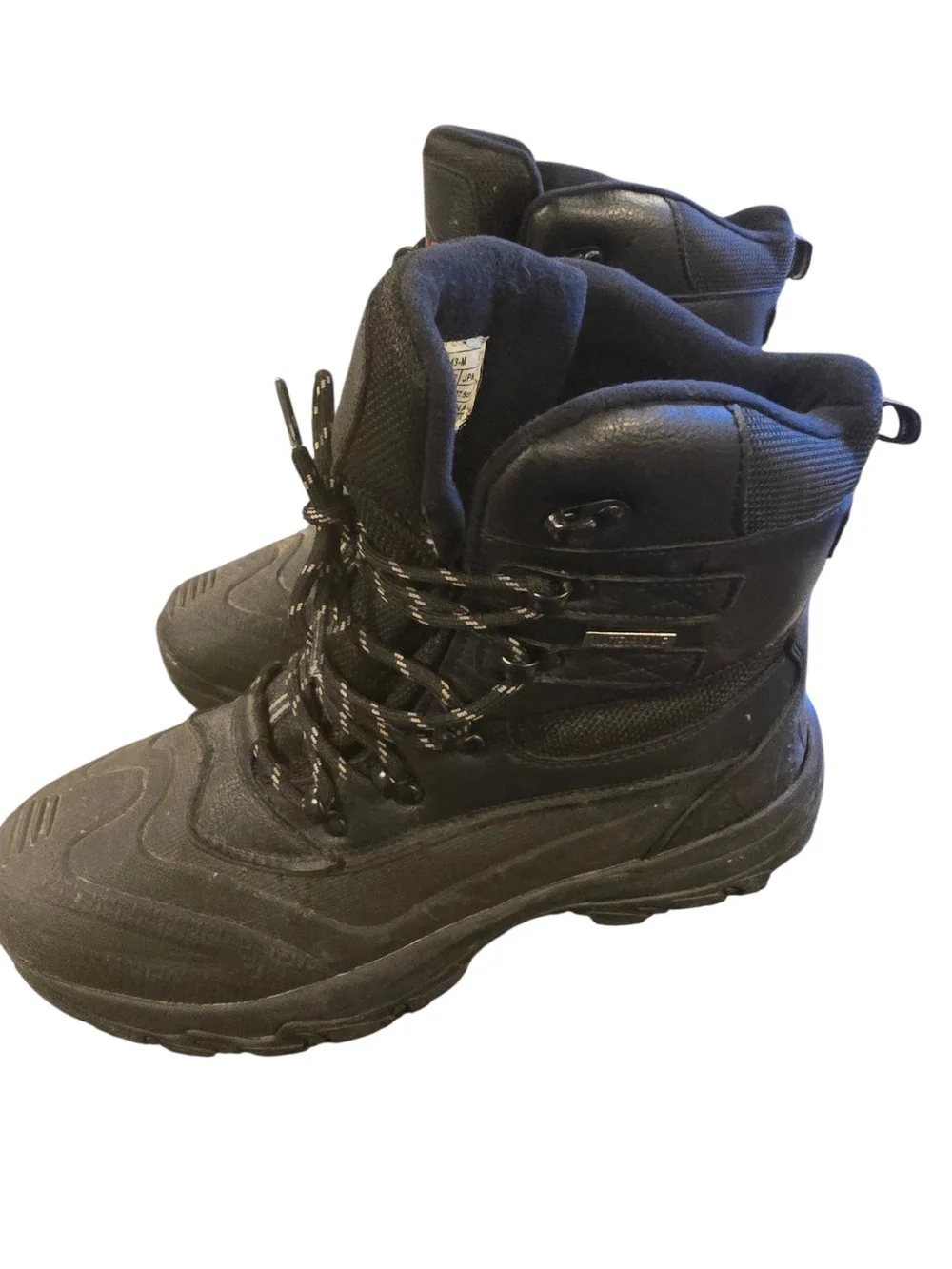 Nortiv 8 Men’s Waterproof Insulated Winter Snow Hiking Boots Size 9.5